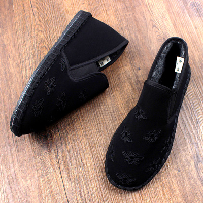 冬季保暖加绒加厚轻便棉鞋