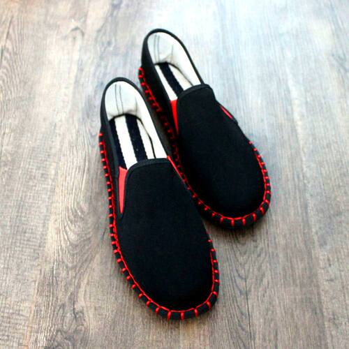 夏季透气老北京布鞋手工黑布鞋