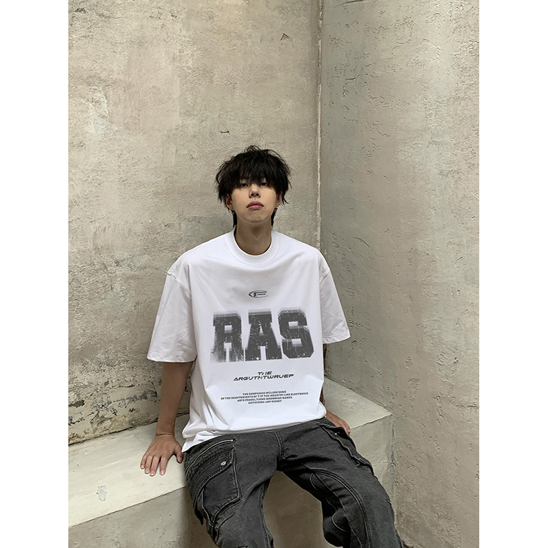 (非烫画片)自拍图原创幻影网丝印花设计大重磅T恤AB85-特批28，男装T恤，星座805 (原301D-3)