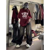 字母320g重磅t恤美式复古短袖男款夏季无性别穿搭麂皮潮牌上衣服，商品下架区，星座805 (原301D-3)