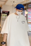 22夏季新款纯棉宽松情侣印花中性休闲港风短袖T恤Z08-P2838，男装T恤，星座805 (原301D-3)