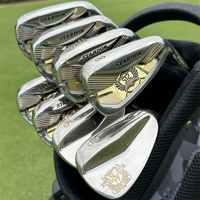 武士刀STARDOM远距离男士高尔夫铁杆组,5~S杆一组8支,碳素杆身
