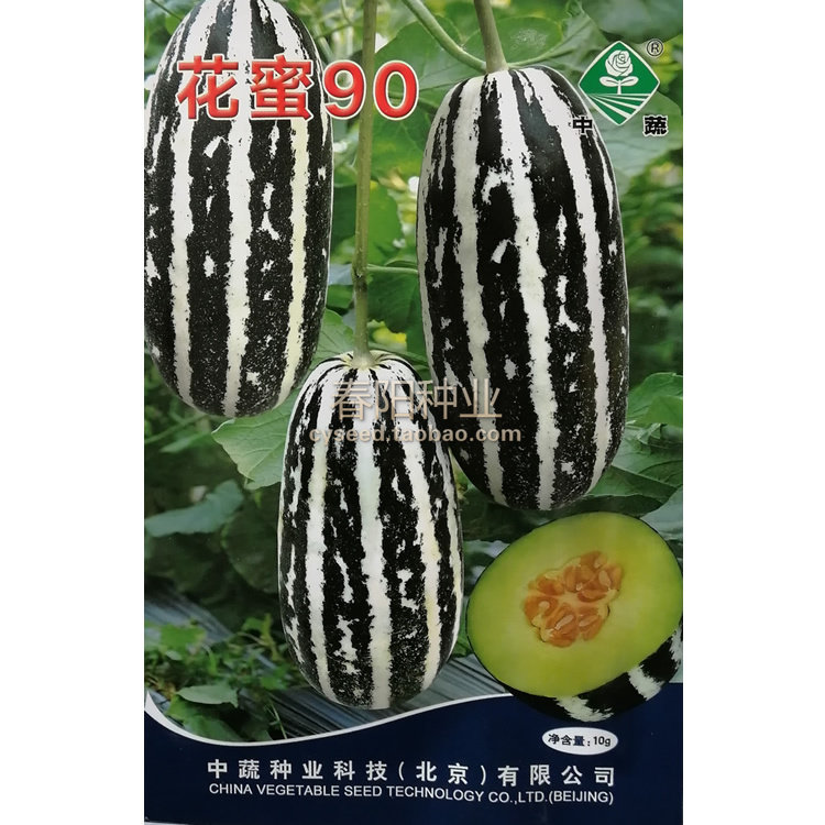 中蔬花蜜博洋肉质酥脆甜瓜种籽