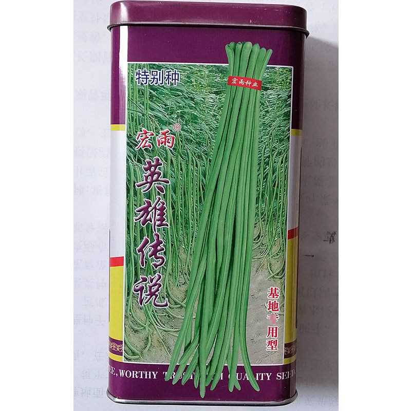 宏雨英雄传说豆角种子结荚鼓顺直