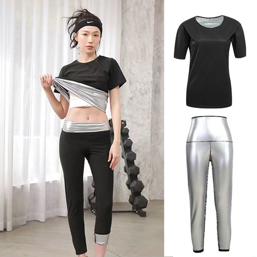 暴汗裤薄款女燃脂瘦身爆汗服