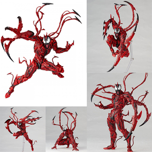 国产漫威手办shf散货红色 hottoys毒液屠杀figma dva关节可动模型