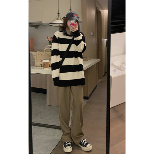 西装裤设计感显瘦小个子