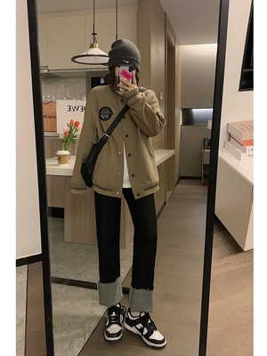 保暖减龄兼具显瘦宽松加厚卫衣