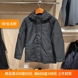 新品 正品 比音勒芬男装 连帽防水休闲保暖羽绒服外套 白鹅绒 冬装