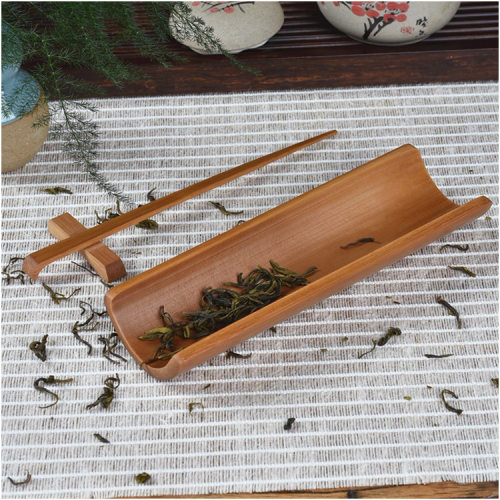 老竹茶则三件套手工竹茶夹茶针拨茶勺赏茶荷套组茶道功夫茶具配件