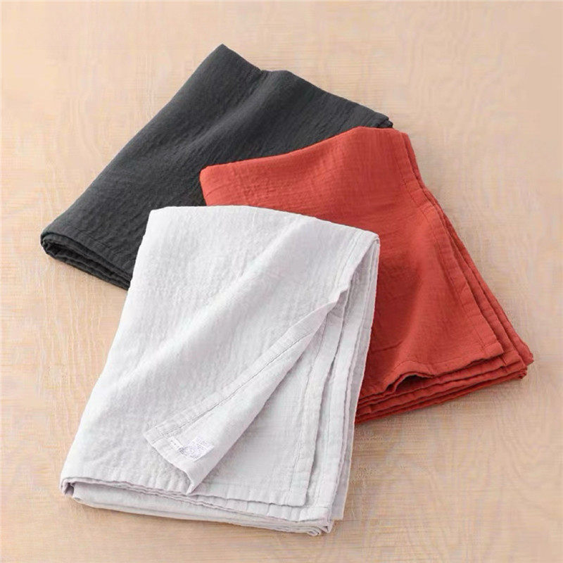 包邮外贸出口日本单全棉三层纱布透气柔软毛巾被夏凉被空调毯盖被