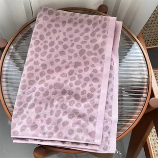 新品日单品质纯全棉柔软蓬松割绒吸水可爱旅游方便携带小浴巾枕巾