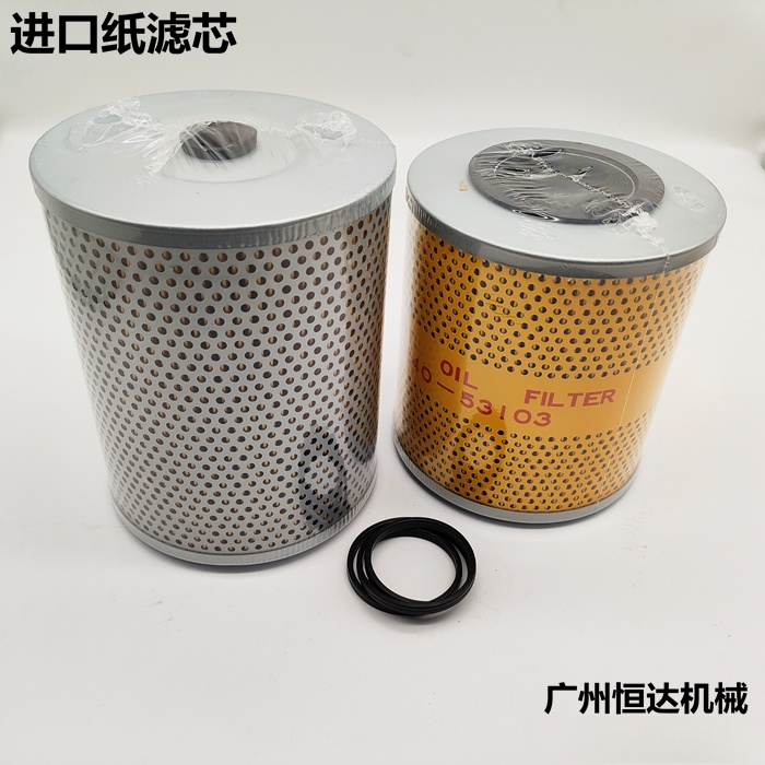 加藤挖掘机机油滤芯进口纸耐用