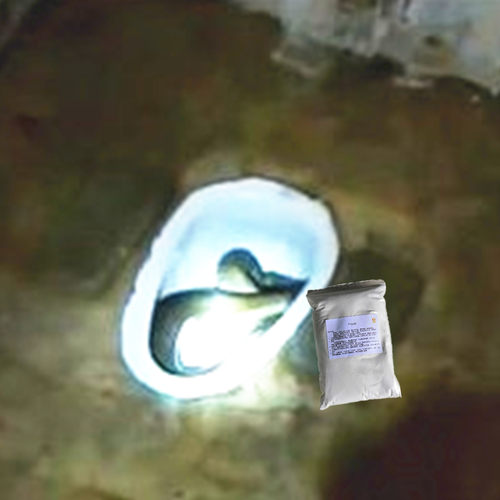 厕所蹲坑破大洞快速修补胶防水白