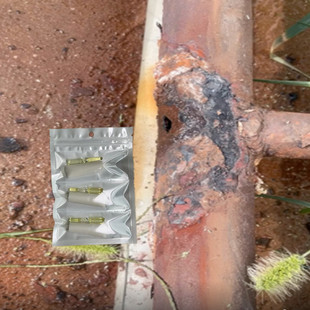 蒸汽管道生锈破洞焊接胶水铜管铁管镀锌水管补漏胶耐高温高压堵漏