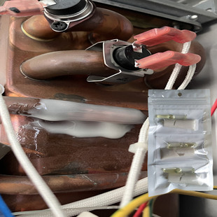 燃气热水器铜管漏水补漏胶焊接胶水耐高温220度耐火烧粘裂缝小洞