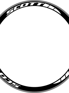 SCOT自行车轮组贴纸 公路车刀圈个性保护贴 轮组碳圈刀圈贴纸