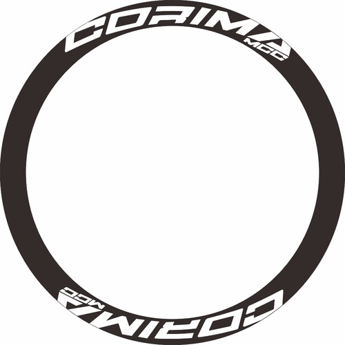 CORIMA MCC新款公路车轮组贴纸自行车轮毂贴纸死飞刀圈贴个性单车
