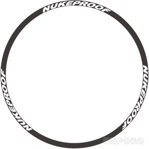 NUKEPROOF山地车轮组贴纸刀圈贴纸死飞自行车轮组26/27.5/29寸
