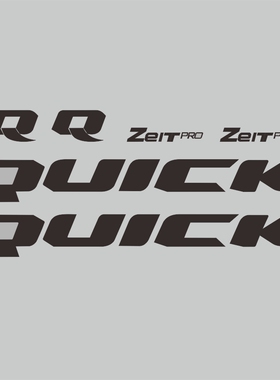 QUICK ZELT PRO自行车架贴纸架贴纸公路自行车TT死飞车架贴镂空贴