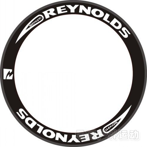 Reynolds 公路自行车轮组贴纸 碳刀圈防水防晒贴 2个轮子多色可选