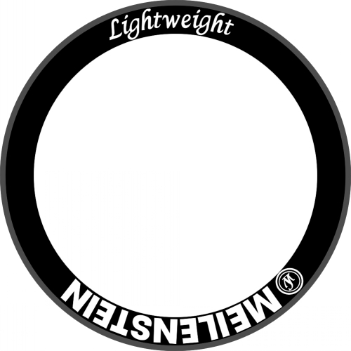 Lightweight Meilenstein新款公路自行车轮组贴纸 死飞碳刀贴纸