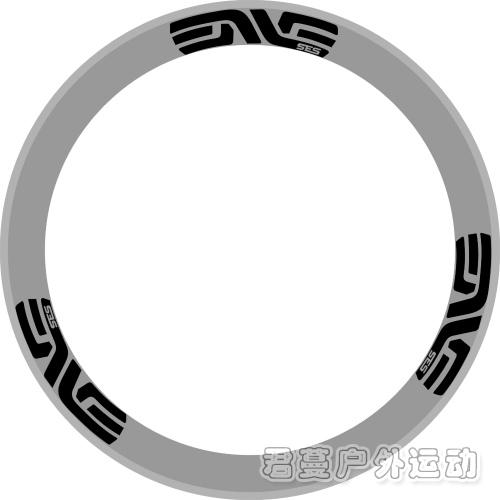 EVNE SES轮组贴纸 自行车贴纸 公路车 死飞车刀圈贴纸 个性贴纸