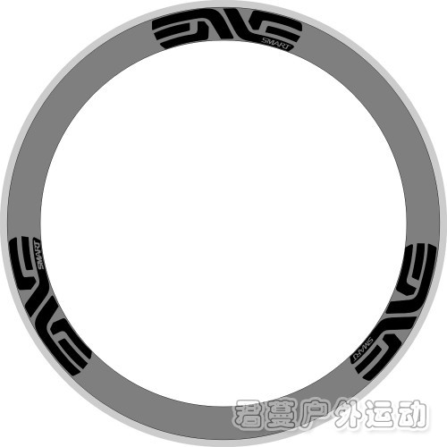 EVNE公路车轮组贴纸 死飞自行车碳圈刀圈贴纸 刀圈个性保护贴