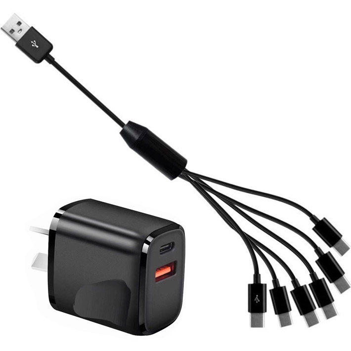 USB-C圆头蓝牙台灯数据线多功能