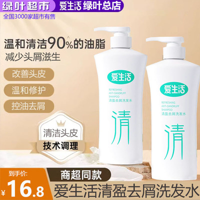 去屑止痒控油清香500ml洗发水