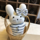 幼儿园学校手工定制布艺玩偶 小兔子 纯手工制作袜子娃娃 可爱