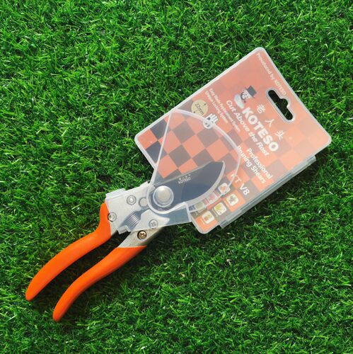 新品台湾老人头KT V8修枝剪高端锋利耐磨园艺小剪刀开拓者KOTESO