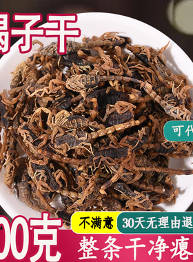 中药材清水全蝎100g全虫蝎子干天龙干蜈蚣水蛭地龙土鳖子包邮