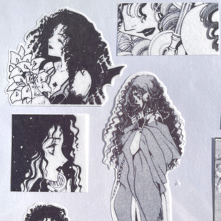 奇怪猫clamp古早唯美clover三叶草织叶谷子周边diy痛装饰贴纸