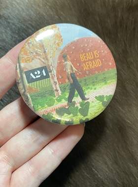 奇怪猫A24博很恐惧Beau Is Afraid谷子周边收藏装饰徽章痛吧唧