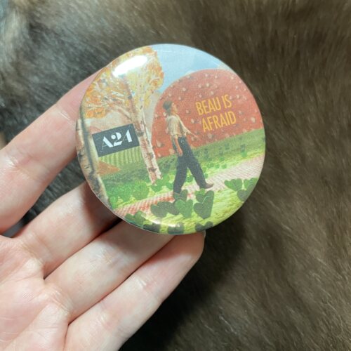 奇怪猫A24博很恐惧Beau Is Afraid谷子周边收藏装饰徽章痛吧唧