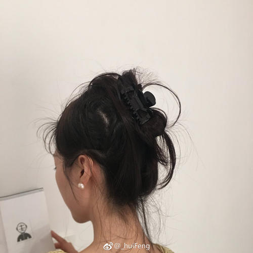 镂空慵懒风发夹宋祖儿同款