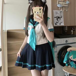 水手服校供感jk制服套装 元 公主线收腰修身 星悦高原创正版 兮少女