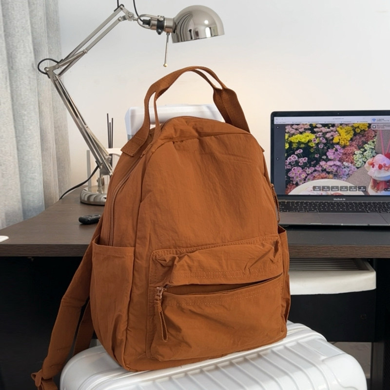 小众复古手提中款背包超轻便双肩包大学生通勤包包13.3英寸电脑包,箱包皮具/热销女包/男包,双肩背包,淘宝优惠券,粉丝福利购,淘宝优惠卷