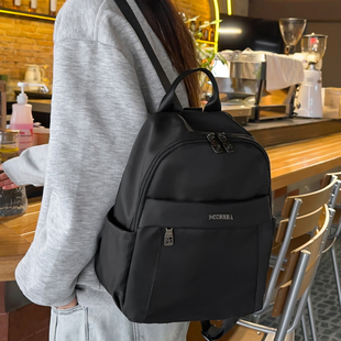 简约大容量初高中学生双肩书包上班通勤电脑背包时尚潮女士包