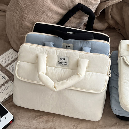 跨境韩国可爱卡通手提笔记本电脑收纳包11/13/15寸内胆保护套文件