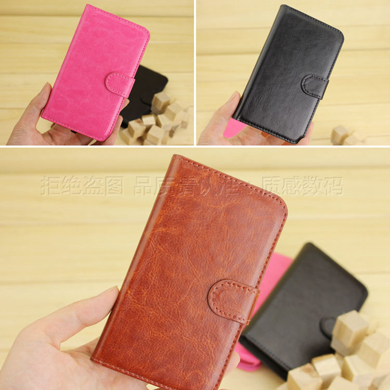 适用 疯马纹 联想a820t套翻盖真皮820后壳皮套手机