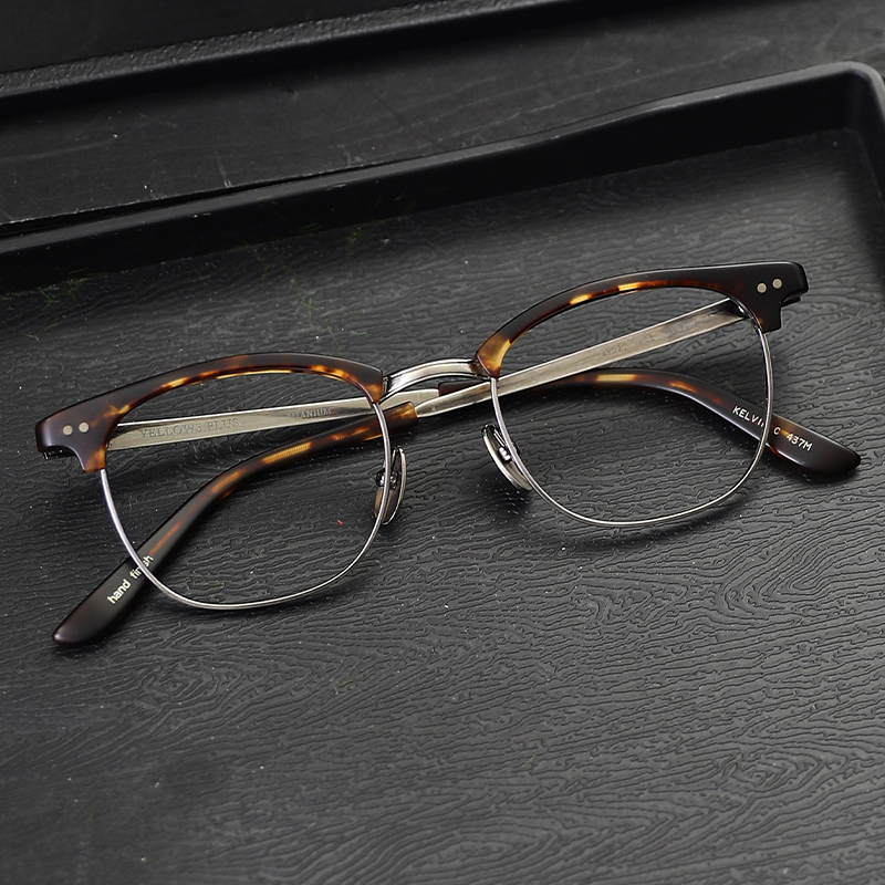 YELLOWS PLUS KELVIN【THE WAREHOUSE OPTIC】日本手造49□鈦金屬