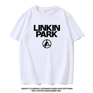林肯公园短袖T恤男女linkin park欧美音乐摇滚乐队潮纯棉宽松儿童