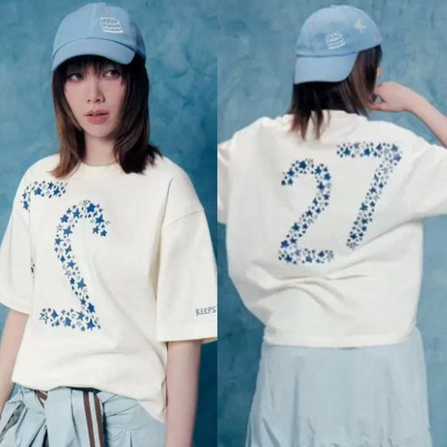 陈美玲orm同款2026周边应援服新款短袖t恤男女宽松休闲玲玲上衣服