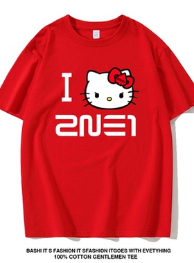 2NE1演唱会2026WELCOME BACK周边CL朴春朴山多拉同款衣服短袖T恤