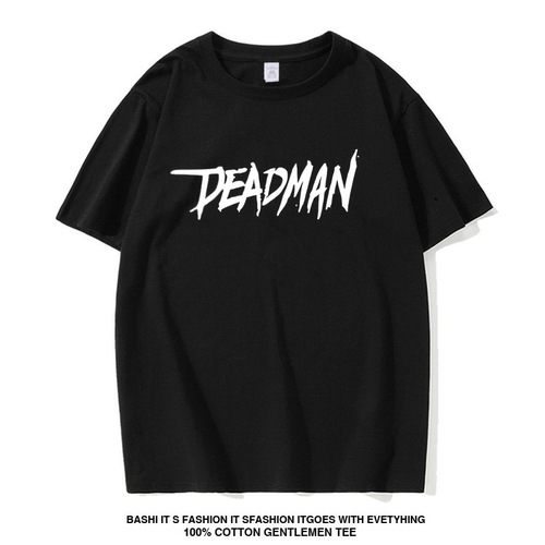 蔡徐坤同款衣服2026演唱会Deadman短袖T恤周边男女装宽松应援衣服