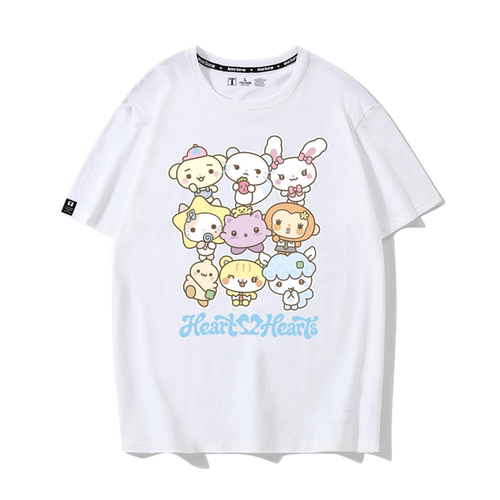Hearts2Hearts2026演唱会Hearts2House周边H2H同款短袖T恤男女装