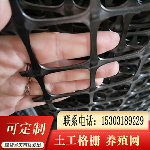 塑料养殖网格养鸡养鸭围栏网防护网圈玉米土工格栅防护网拦鸡漏粪