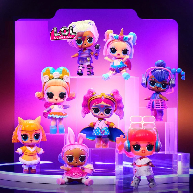 lol惊喜娃娃拆拆球盲盒